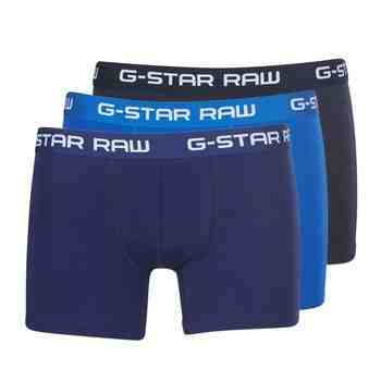 G-Star Raw  Boxerky CLASSIC TRUNK CLR 3 PACK  Modrá