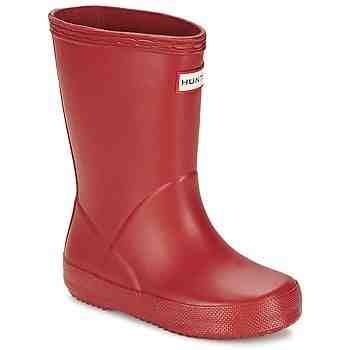 Hunter  Holínky Dětské KIDS FIRST CLASSIC  Červená