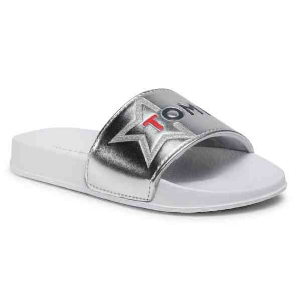 TOMMY HILFIGER Logo Print Pool Slide T3A0-30890-0742904 M