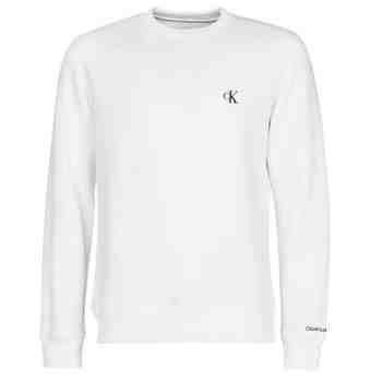 Calvin Klein Jeans  Mikiny CK ESSENTIAL REG CN  Bílá