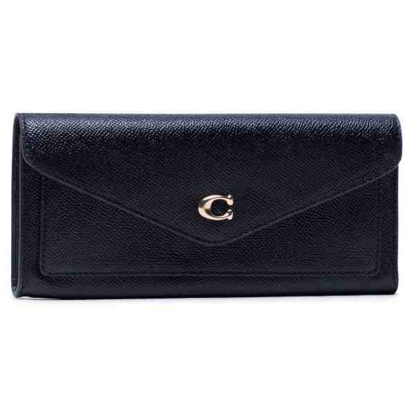 Coach Crl Lth Wyn Sft Wlt C2326 LIBLK