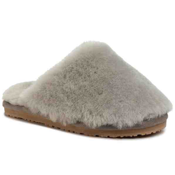 Mou Closed Toe Sheepskin Slipper