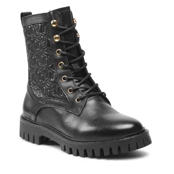 TOMMY HILFIGER Monogram lace Up Boot FW0FW05994