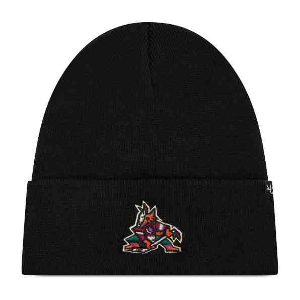 47 Brand Nhl Arizona Coyotes Haymaker '47 Cuff Knit H-HYMKR21ACE-BK