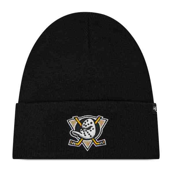 47 Brand Nhl Anahein Ducks Haymaker '47 Cuff Knit H-HYMKR25ACE-BKC