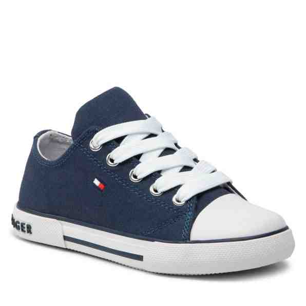 TOMMY HILFIGER Low Cut Lace-Up Sneaker T3X4-32207-0890 M
