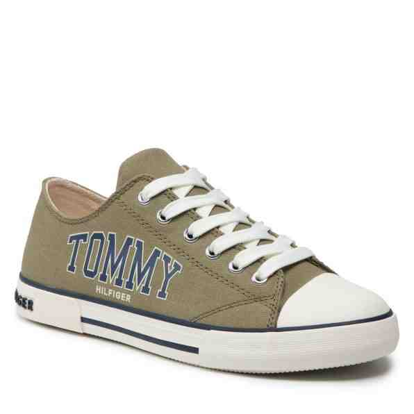 TOMMY HILFIGER Low Cut Lace-Up Senaker T3X4-32208-1352 S