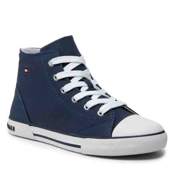 TOMMY HILFIGER Higt Top Lace-Up Sneaker T3X4-32209-0890 S