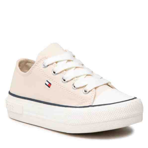 TOMMY HILFIGER Low Cut Lace-Up Sneaker T3A4-32118-0890 M