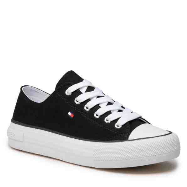 TOMMY HILFIGER Low Cut Lace-Up Sneaker T3A4-32118-0890 S