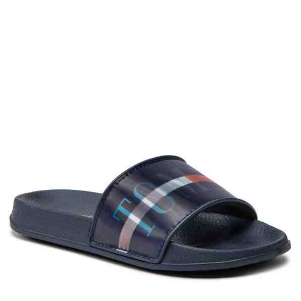 TOMMY HILFIGER Holographic Pool Slide T3B0-32276-1172 M