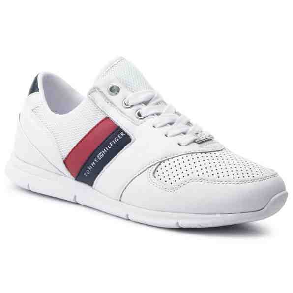 TOMMY HILFIGER Lightweight Leather Sneaker FW0FW04261