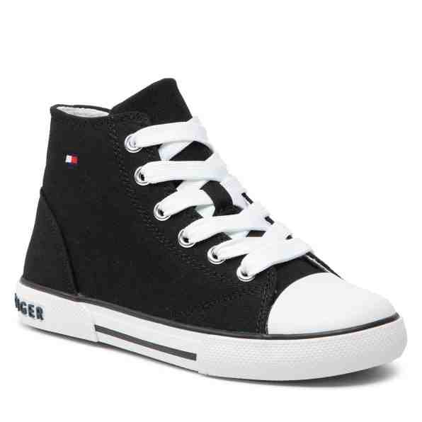 TOMMY HILFIGER High Top Lace-Up Sneaker T3X4-32209-0890 M
