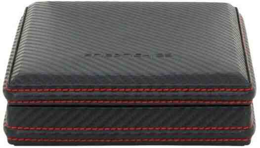 Friedrich Lederwaren Kazeta na manžetové knoflíčky Carbon 32053-2 + 2 měsíce na vrácení zboží