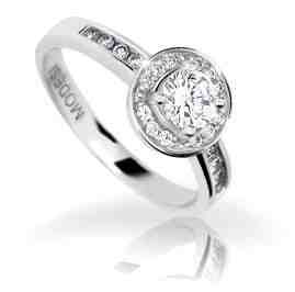 Modesi Třpytivý stříbrný prsten WAIYS-R 54 mm + 2 měsíce na vrácení zboží