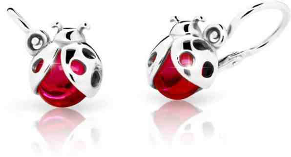 Cutie Jewellery Dětské náušnice z bílého zlata Berušky C2008-10-40-X-2 + 2 měsíce na vrácení zboží