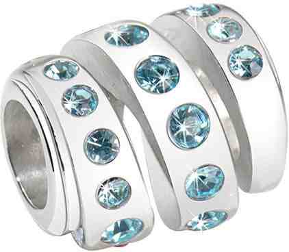 Morellato Ocelový přívěsek Drops Aquamarine Spiral SCZ203 + 2 měsíce na vrácení zboží