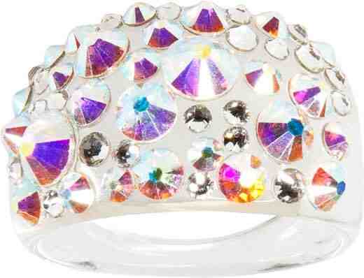 Troli Prsten Bubble Crystal AB 50 mm + 2 měsíce na vrácení zboží