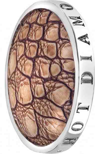 Hot Diamonds Přívěsek Emozioni Faux Crocodile Light Brown EC082-EC092 25 mm + 2 měsíce na vrácení zboží