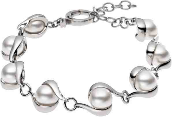 Skagen Perličkový náramek SKJ0092040 + 2 měsíce na vrácení zboží