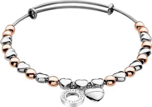 Hot Diamonds Ocelový náramek Emozioni Rose Gold and Silver Plate DC096 + 2 měsíce na vrácení zboží