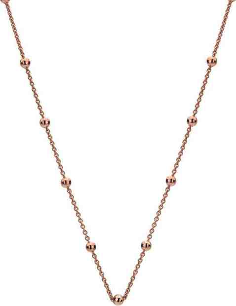 Hot Diamonds Stříbrný řetízek Emozioni Rose Gold Cable with Ball CH005 + 2 měsíce na vrácení zboží