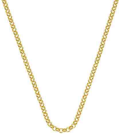 Hot Diamonds Stříbrný řetízek Emozioni Yellow Gold Belcher Chain 18 CH010 + 2 měsíce na vrácení zboží