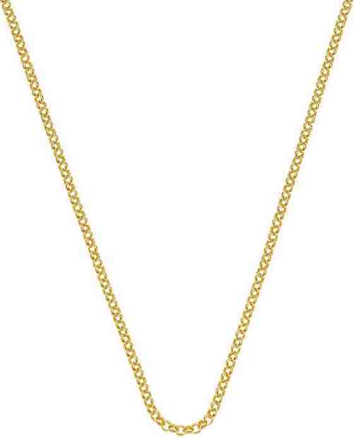 Hot Diamonds Stříbrný řetízek Emozioni Yellow Gold Belcher Chain 30 CH011 + 2 měsíce na vrácení zboží