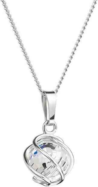 Preciosa Náhrdelník Romantic Beads Crystal AB 6715 42 (řetízek, přívěsek) + 2 měsíce na vrácení zboží