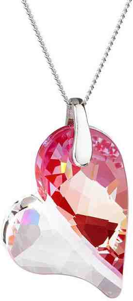 Preciosa Náhrdelník Lover´s Love Apricot Fuchsia 6693 55 (řetízek, přívěsek) + 2 měsíce na vrácení zboží