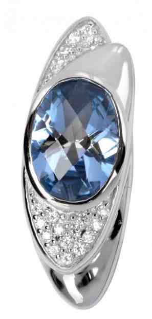 Silver Cat Stříbrný přívěsek s krystaly SC056 + 2 měsíce na vrácení zboží