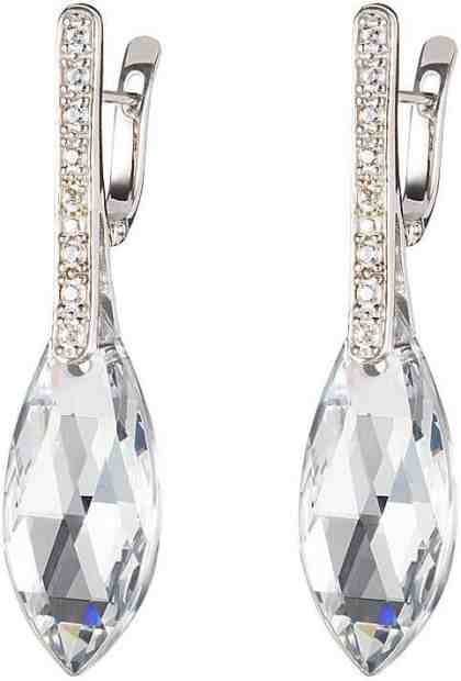 Preciosa Náušnice Peacock Feather Crystal 6837 00 + 2 měsíce na vrácení zboží