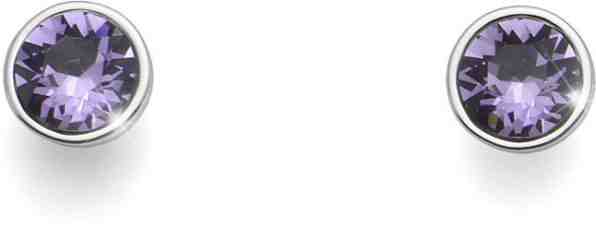 Oliver Weber Náušnice Giant Round Tanzanite 22379-539 + 2 měsíce na vrácení zboží