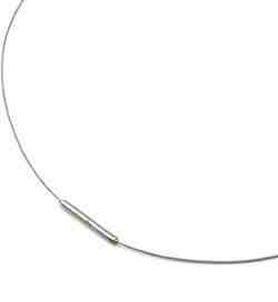 Boccia Titanium Ocelové lanko 0803-01 45 cm + 2 měsíce na vrácení zboží