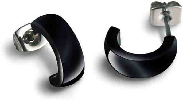 Boccia Titanium Náušnice z keramiky 0584-02 + 2 měsíce na vrácení zboží