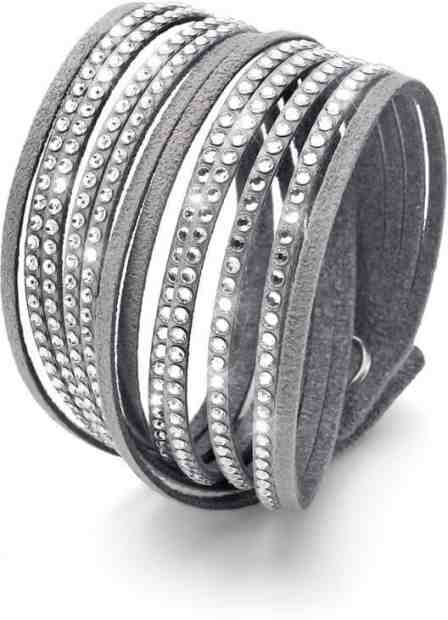 Oliver Weber Náramek Double Cut Grey 2872GR 001 + 2 měsíce na vrácení zboží