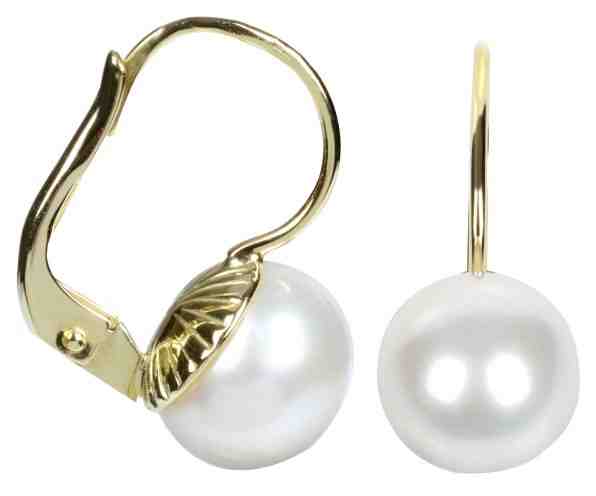 Brilio Zlaté náušnice s perlou 745 235 001 00071 0000000 + 2 měsíce na vrácení zboží