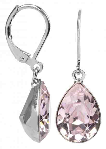 Troli Náušnice Pear 14 mm Rosaline + 2 měsíce na vrácení zboží