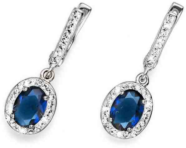 Oliver Weber Náušnice Pure 62057-BLU + 2 měsíce na vrácení zboží