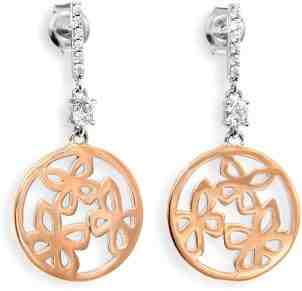 Modesi Náušnice J202CZ-R + 2 měsíce na vrácení zboží