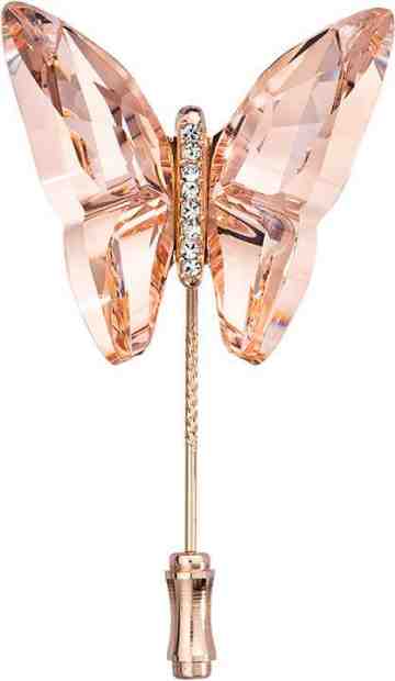 Preciosa Brož Papillon Apricot 2858P49 + 2 měsíce na vrácení zboží