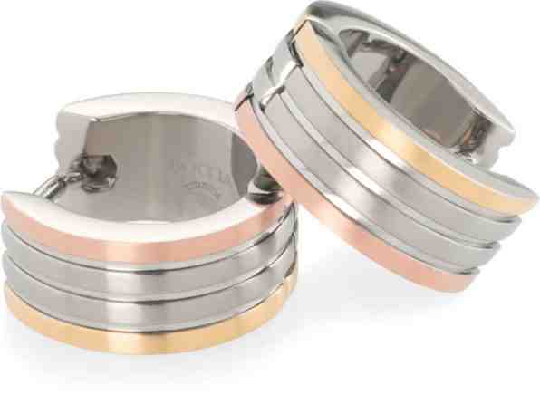 Boccia Titanium Pozlacené titanové kruhy 0592-02 + 2 měsíce na vrácení zboží