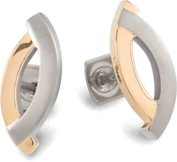 Boccia Titanium Pozlacené titanové náušnice 0591-02 + 2 měsíce na vrácení zboží
