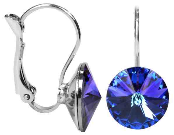 Troli Náušnice Rivoli 12 mm Heliotrope + 2 měsíce na vrácení zboží