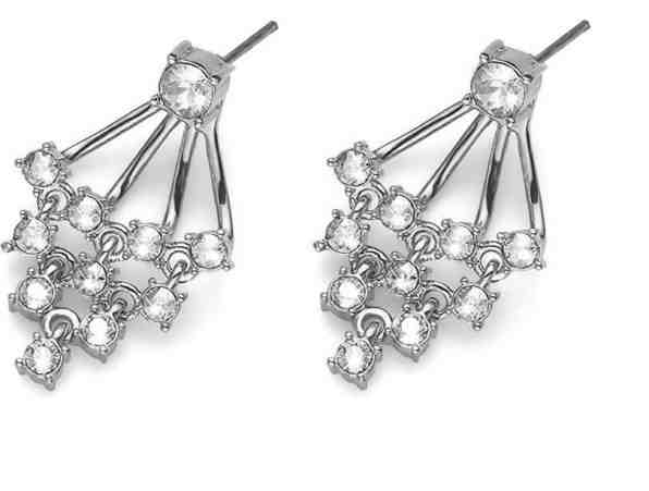 Oliver Weber Stylové náušnice 2v1 Effect 22438R + 2 měsíce na vrácení zboží