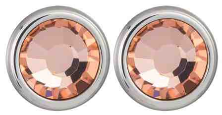 Preciosa Náušnice Carlyn s krystalem Apricot 7235 49 + 2 měsíce na vrácení zboží