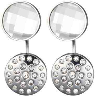 Preciosa Ocelové náušnice Starry Sky s čirými krystaly 7237 00 + 2 měsíce na vrácení zboží