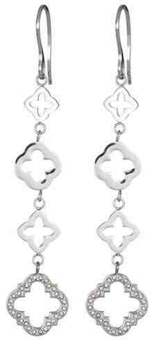 Preciosa Ocelové náušnice Grandeur s čirými krystaly 7243 00 + 2 měsíce na vrácení zboží