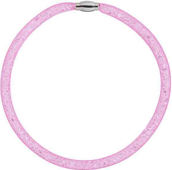 Preciosa Třpytivý náhrdelník Scarlette fuchsiový 7250 55 + 2 měsíce na vrácení zboží