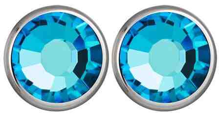 Preciosa Náušnice Carlyn s krystalem Bermuda Blue 7235 46 + 2 měsíce na vrácení zboží